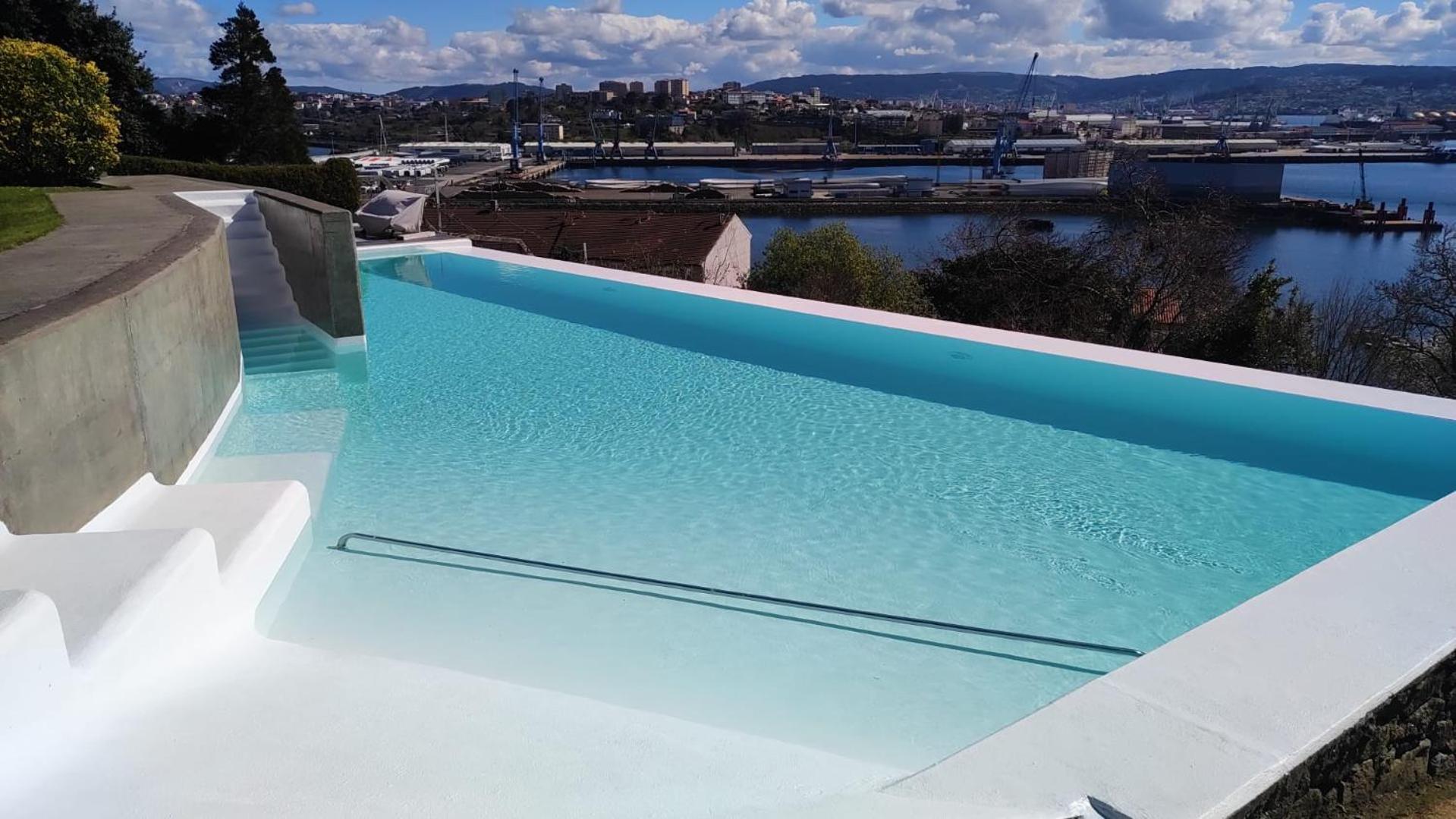 Apartamento Con Piscina Y Excelentes Vistas Ferrol Exteriér fotografie